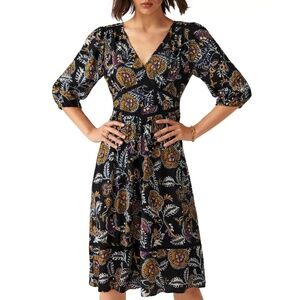 ba&sh Vienne Midi Dress - size XS